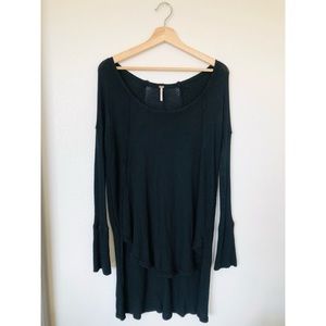Free People Scoop Neck Knit Top